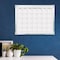 Flipside 18in X 24in Aluminum Framed Calendar Magnetic White Dry Erase Board 17302 - alternate 2